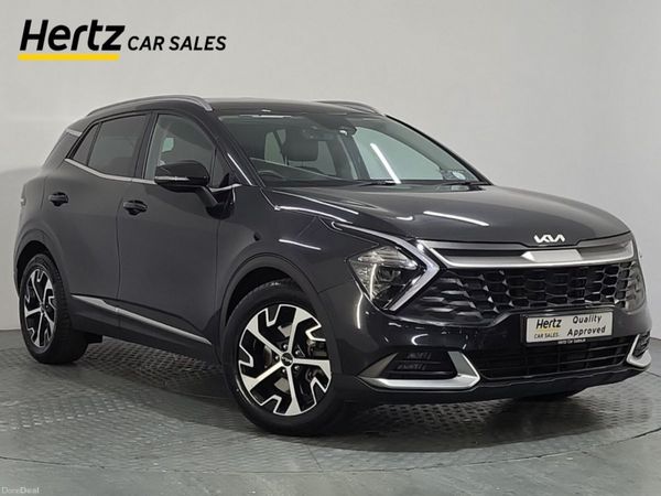 Kia Sportage SUV, Diesel Hybrid, 2023, Black