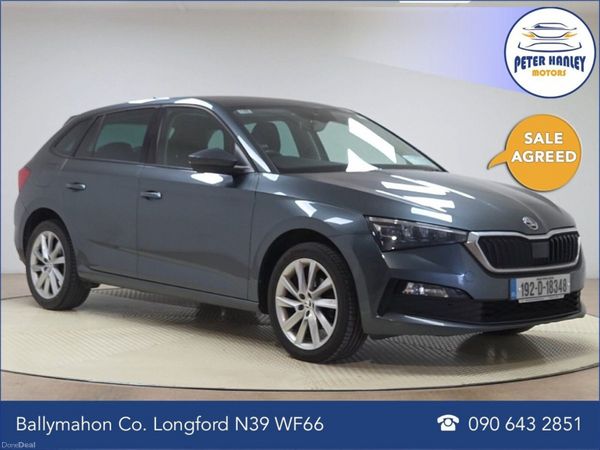 Skoda Scala Hatchback, Petrol, 2019, Grey
