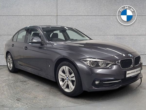 BMW 3-Series Saloon, Petrol Plug-in Hybrid, 2018, Grey