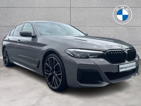 BMW 5-Series Saloon, Petrol Plug-in Hybrid, 2022, Grey