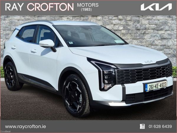 Kia Sportage SUV, Petrol Hybrid, 2026, White
