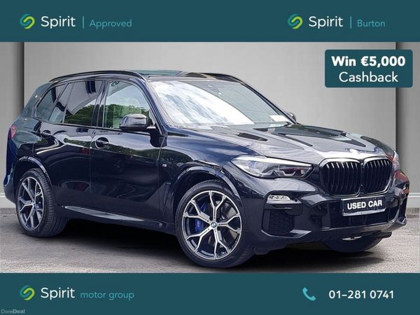 BMW X5 SUV, Petrol Plug-in Hybrid, 2021, Black