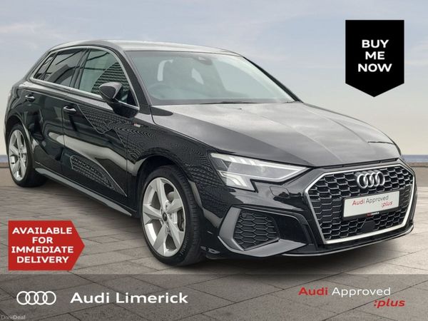 Audi A3 Hatchback, Petrol Plug-in Hybrid, 2024, Black