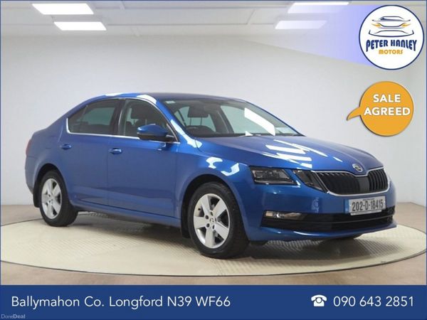 Skoda Octavia Saloon, Diesel, 2020, Blue