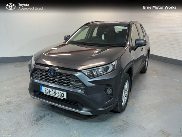 Toyota RAV4 SUV, Petrol Hybrid, 2020, Grey