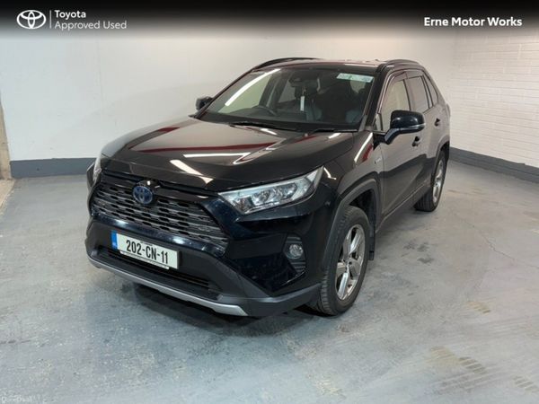 Toyota RAV4 SUV, Petrol Hybrid, 2020, Black