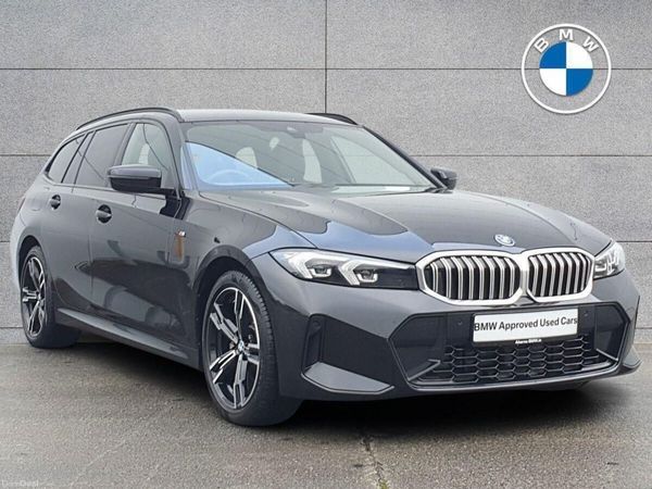 BMW 3-Series Estate, Petrol Plug-in Hybrid, 2025, Black