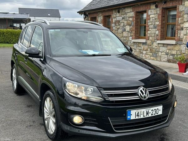 Volkswagen Tiguan SUV, Diesel, 2014, Black