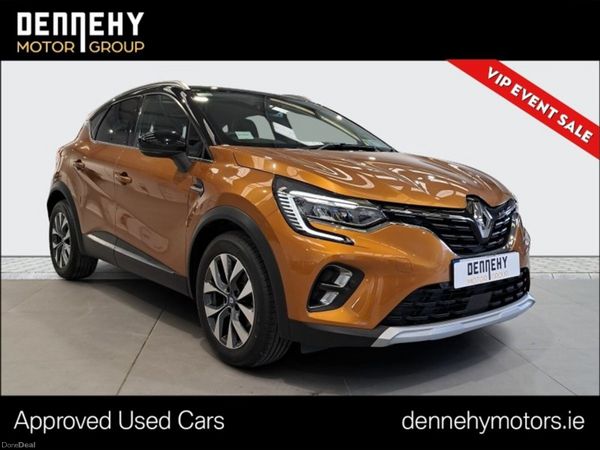Renault Captur Hatchback, Petrol Plug-in Hybrid, 2021, Orange