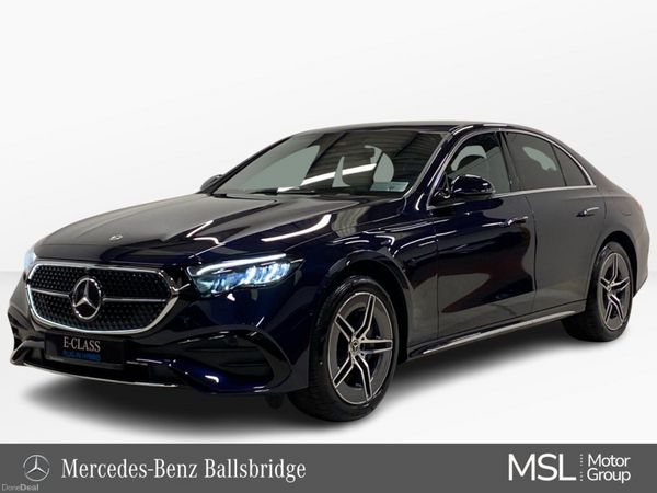 Mercedes-Benz E-Class Saloon, Petrol Plug-in Hybrid, 2026, 