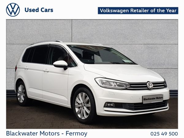 Volkswagen Touran Hatchback, Diesel, 2019, White