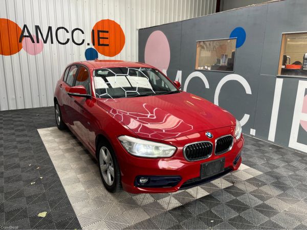 BMW 1-Series Hatchback, Diesel, 2017, Red