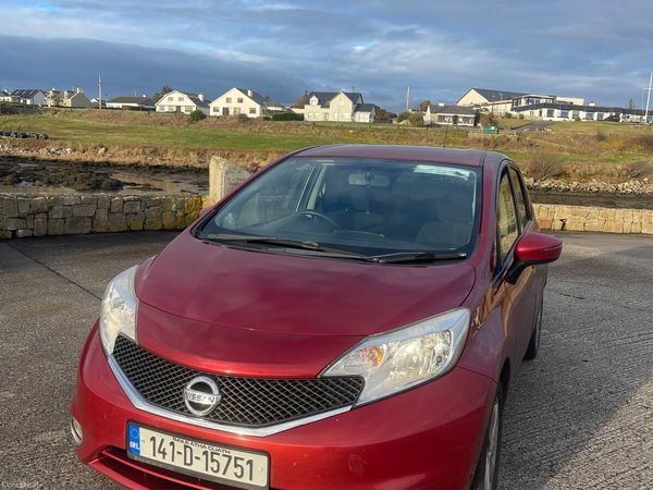 Nissan Note MPV, Petrol, 2014, Red