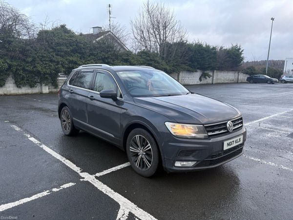Volkswagen Tiguan SUV, Diesel, 2017, Grey