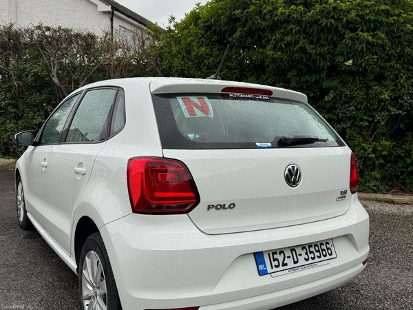 Volkswagen Polo Hatchback, Petrol, 2015, White