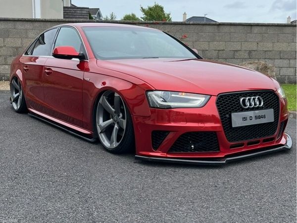 Audi A4 Saloon, Diesel, 2015, Red