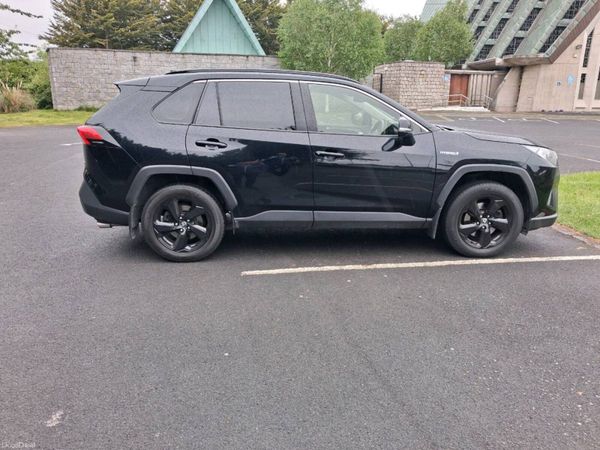 Toyota RAV4 SUV, Petrol Hybrid, 2021, Black