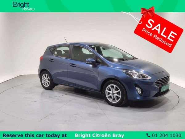 Ford Fiesta Hatchback, Petrol, 2019, Blue