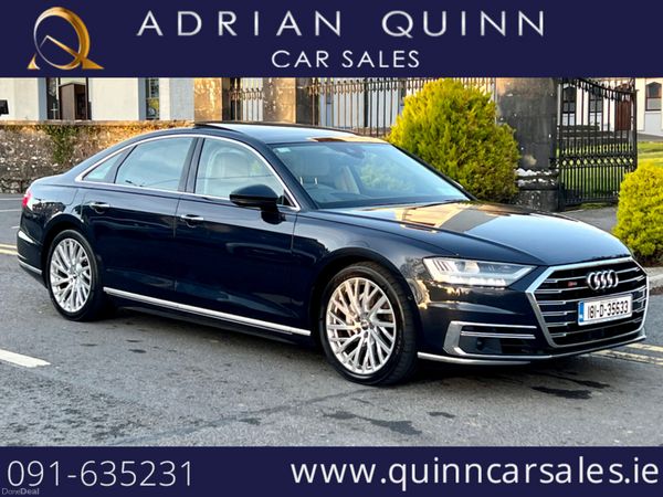 Audi A8 Saloon, Diesel, 2018, Blue