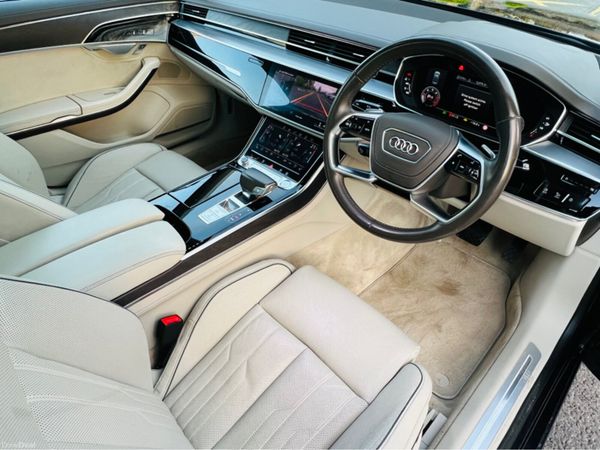 Audi A8 Saloon, Diesel, 2018, Blue