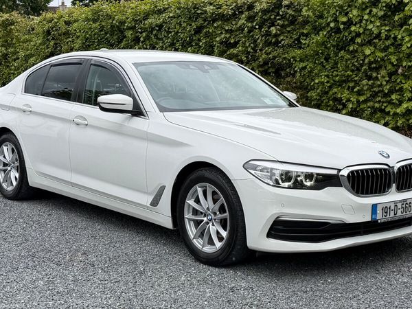 BMW 5-Series Saloon, Diesel, 2019, White