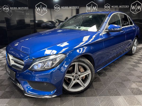 Mercedes-Benz C-Class Saloon, Diesel, 2018, Blue