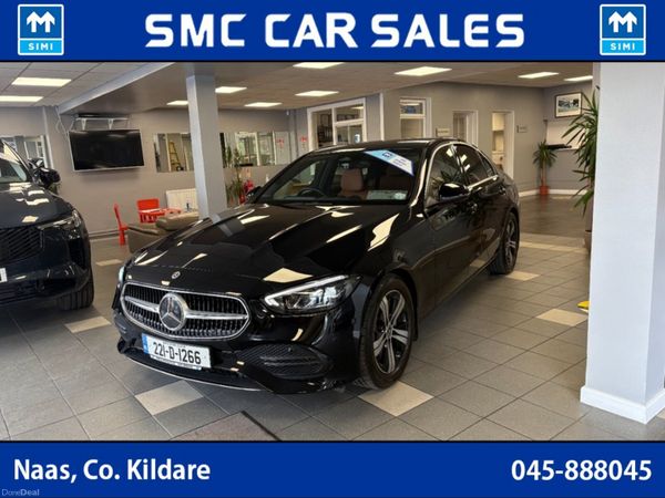 Mercedes-Benz C-Class Saloon, Petrol Hybrid, 2022, Black