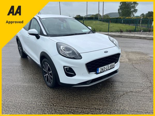 Ford Puma MPV, Petrol Hybrid, 2024, White