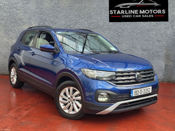 Volkswagen T-Cross MPV, Petrol, 2019, Blue