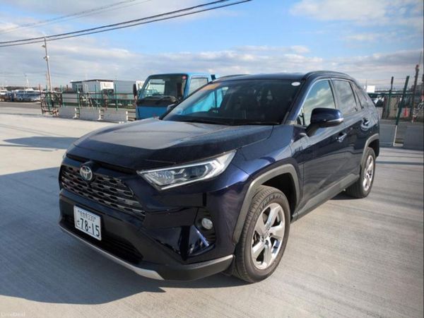 Toyota RAV4 SUV, Petrol Hybrid, 2021, Blue