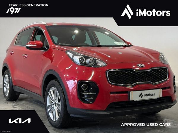 Kia Sportage SUV, Diesel, 2017, Red