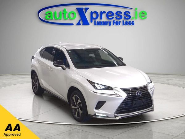 Lexus NX SUV, Petrol Hybrid, 2021, White