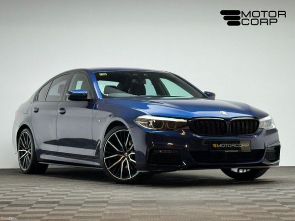 BMW 5-Series Saloon, Diesel, 2020, Blue