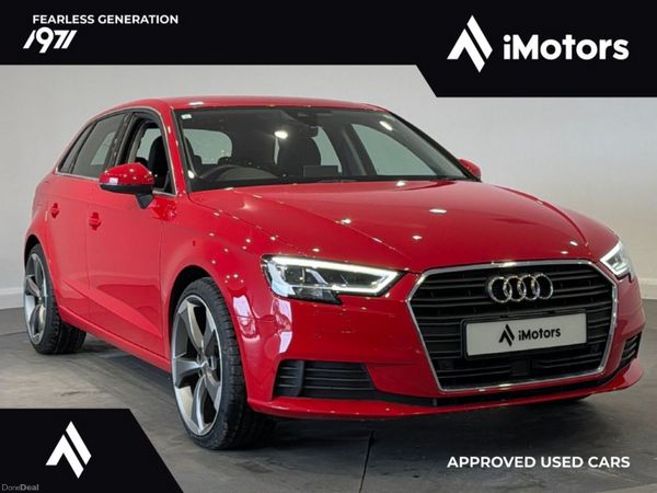 Audi A3 Hatchback, Petrol, 2019, Red