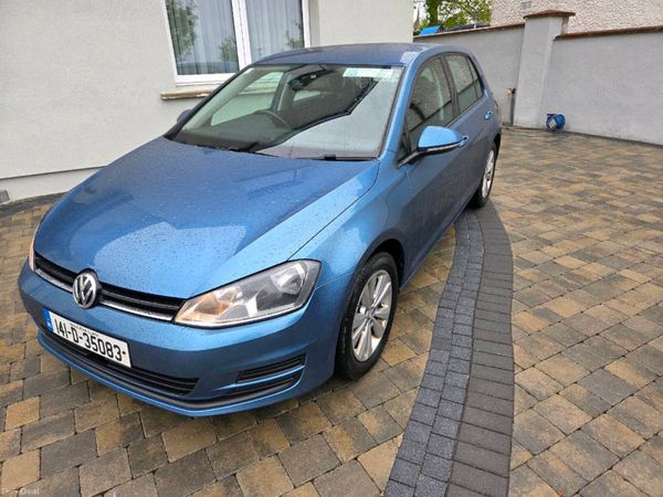 Volkswagen Golf Hatchback, Diesel, 2014, Blue