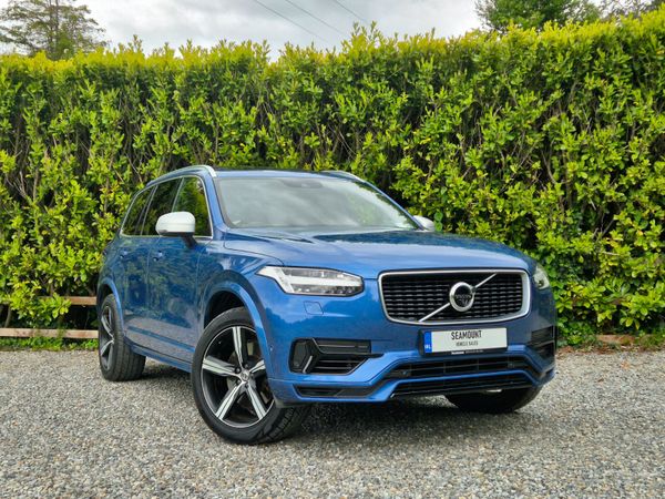 Volvo XC90 SUV, Petrol Plug-in Hybrid, 2017, Blue