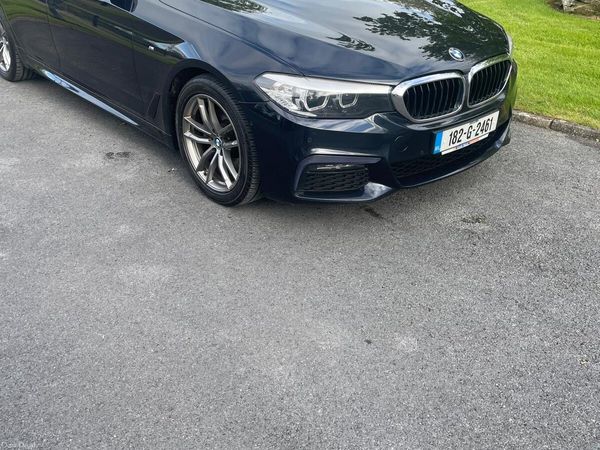 BMW 5-Series Saloon, Diesel, 2018, Black