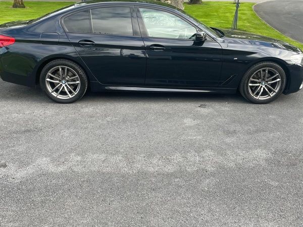 BMW 5-Series Saloon, Diesel, 2018, Black