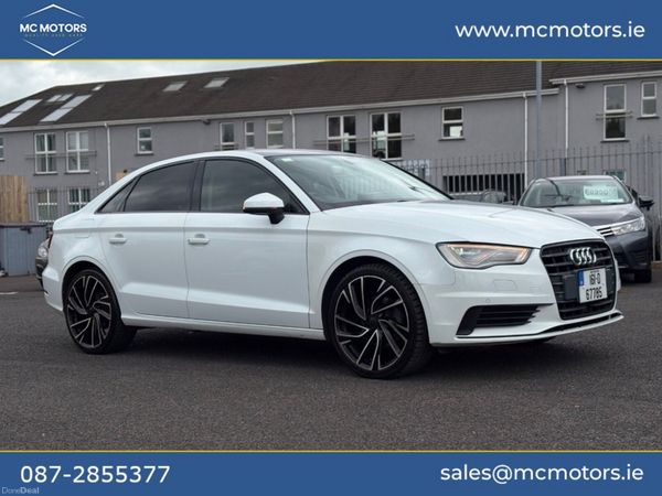 Audi A3 Saloon, Petrol, 2016, White
