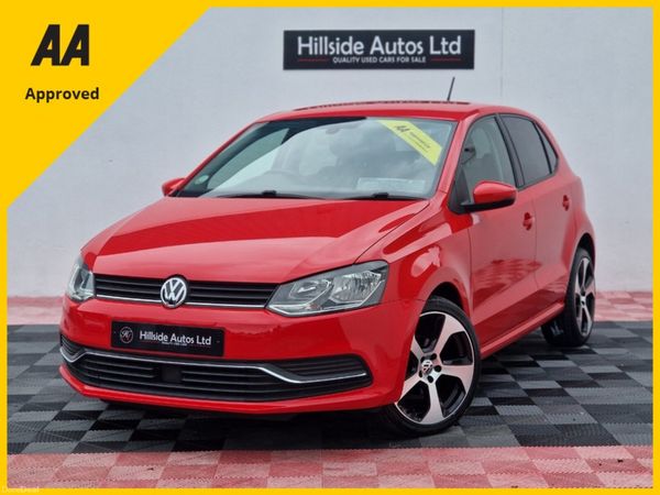 Volkswagen Polo Hatchback, Petrol, 2016, Red