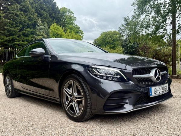 Mercedes-Benz C-Class Coupe, Petrol, 2019, Grey