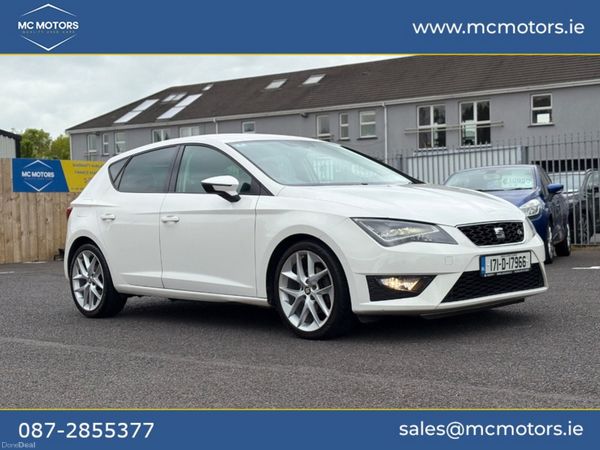SEAT Leon Hatchback, Petrol, 2017, White