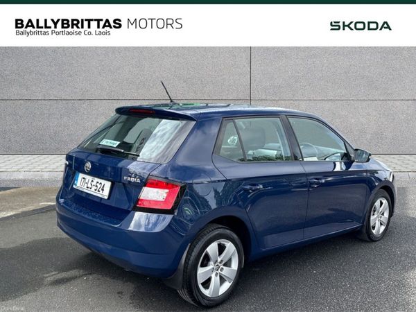 Skoda Fabia Hatchback, Petrol, 2017, Blue