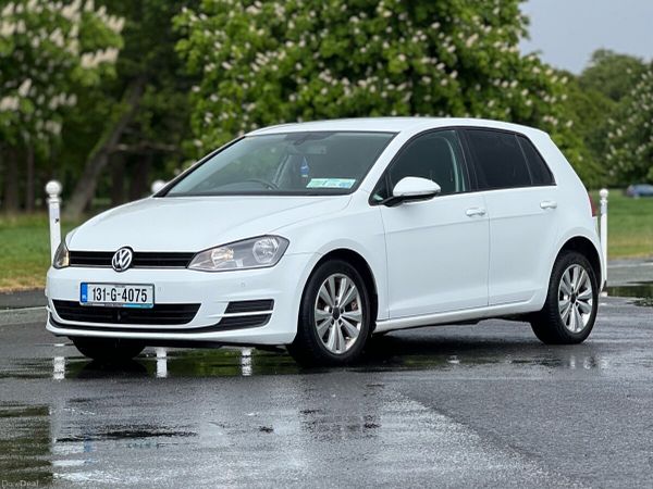 Volkswagen Golf Hatchback, Diesel, 2013, White