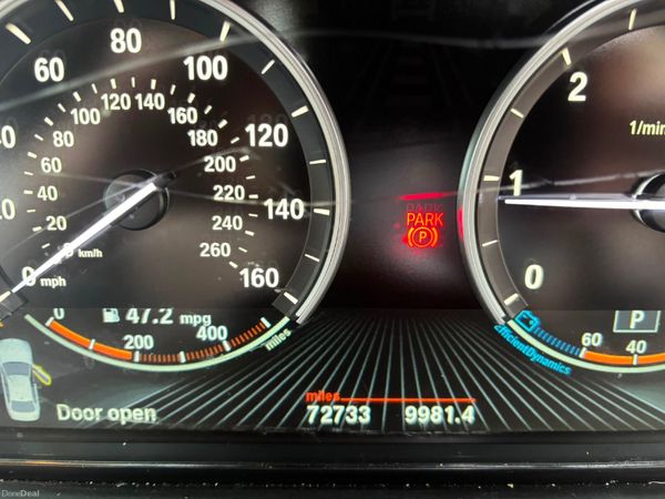 BMW 5-Series Saloon, Diesel, 2016, Grey