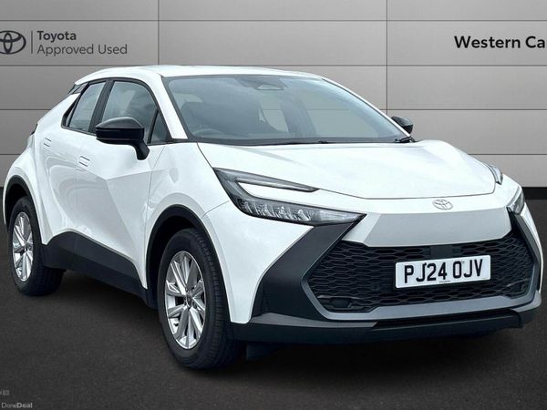 Toyota C-HR SUV, Petrol Hybrid, 2024, White