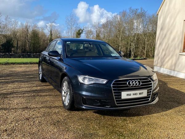 Audi A6 Saloon, Diesel, 2015, Blue