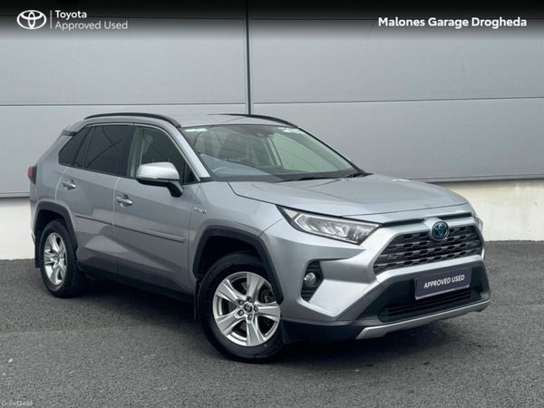 Toyota RAV4 SUV, Petrol Hybrid, 2020, Silver