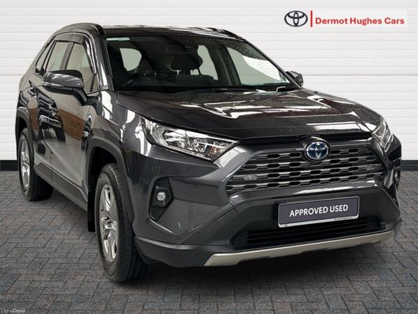 Toyota RAV4 SUV, Petrol Hybrid, 2023, Grey