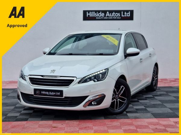 Peugeot 308 Hatchback, Petrol, 2016, White